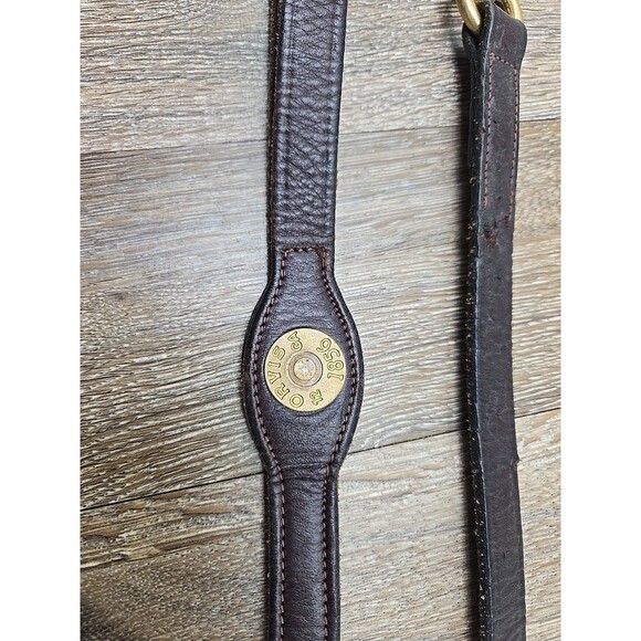 Orvis Shotshell 6 Foot Leather Dog Leash #1571 Brown - USED - Picture 3 of 13